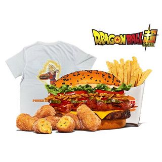 Super Saiyan Meniu + Tricou