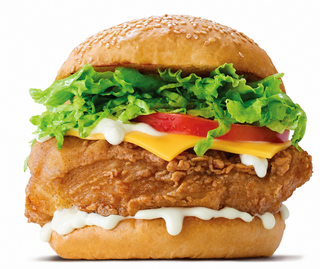 Classic Chicken Cheese Burger