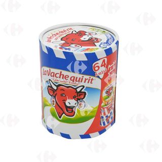 Lot Mixte de 3 Fromages Fondus : Fromage Standard - Fromage Rouge - Gruyère La Vache Qui Rit 64 unités