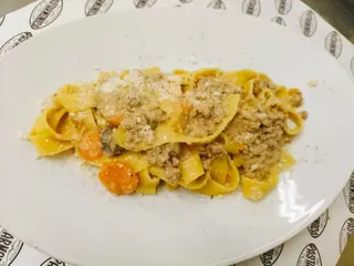 Pappardella al ragu bianco