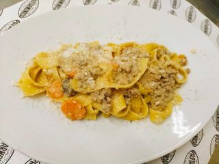Pappardella al ragu bianco