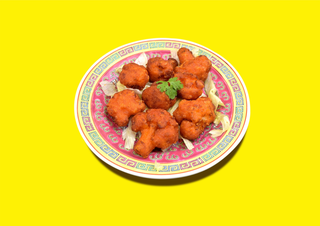Nuggets di cavolfiore fritto