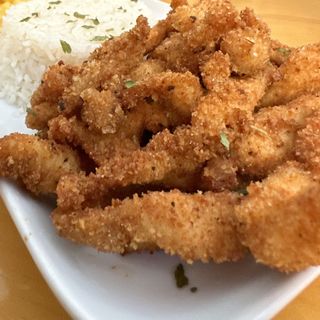 Lagrimas de pollo casera con patata