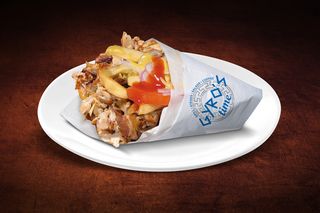 Pita greceasca cu pui mare