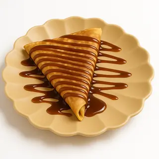 Crep con caramelo