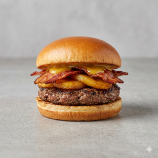 Hamburguesa Hawaiana de la casa