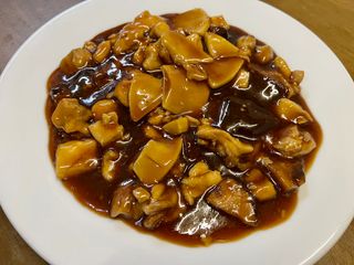 Pollo Con Bambú Y Setas Chinas