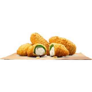 Jalapeños rellenos de cheddar, 6 unidades