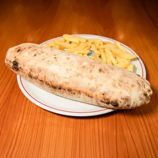 Panuozzo con porchetta, provola e patatine