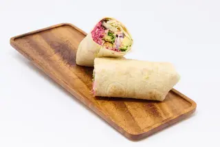 De Falafel Y Hummus De Remolacha