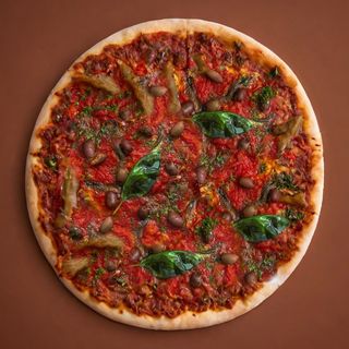 Pizza Marinara Con Acciughe, Familiar (60 cm x 40 cm)