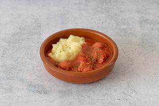 Ćufte u sosu sa pireom