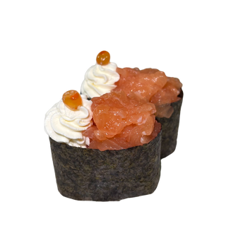 20. Gunkan De Salmón Y Queso (2 Pzs.)