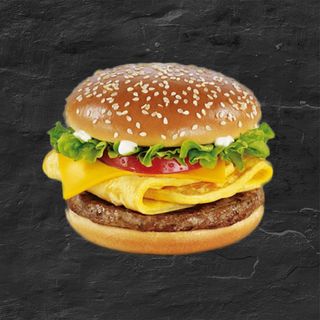 Бургер з яйцем 