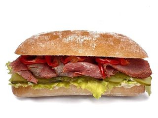 Чіабата з ростбіфом (260 / 50g)
