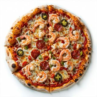 Pizza polpa di granchio