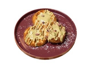 Waffle crema al pistacchio