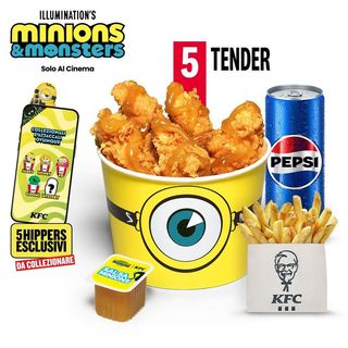 Menu Minions 5 Tender Croccanti
