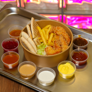 Донер BOX з тигровою креветкою