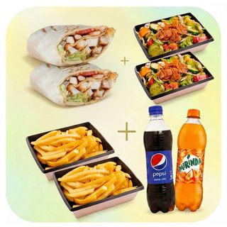 Combo Shaorma de pui