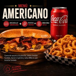 Menu Americano XL
