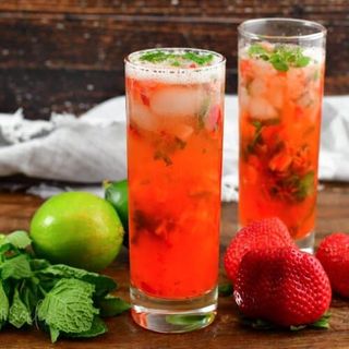 Virgin mojito strawberry