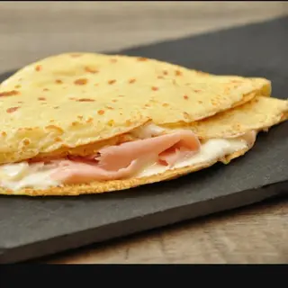 Crêpe con gorgonzola 