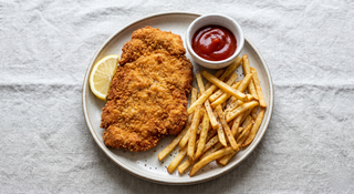Pork schnitzel