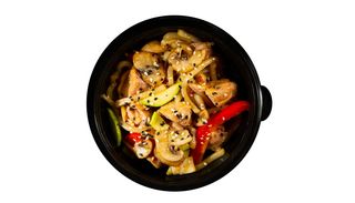 Удон с курицей