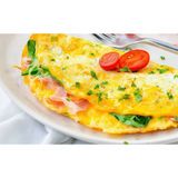 Omelette Charcuterie Avec Pain