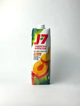 J7 Яблоко-персик 1л