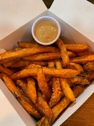 Patate fritte dolci americane