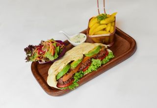 Falafel Stuffed Pita