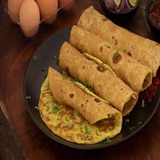 Plain egg chapati