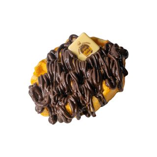 Waffle cioccolato fondente