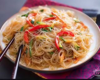 096 Spaghetti di soia piccante