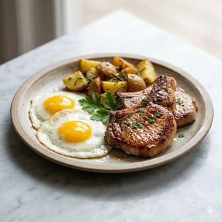 Plato De Chuletas De Lomo (2 Uds.)