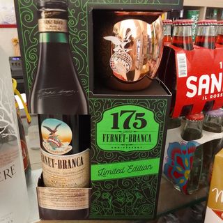Fernet Branca Edizione Limitata Confezione Regalo Con Bicchiere