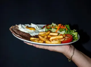 Plato Combinado De Bistec