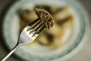 pierogi z kapustą i grzybami