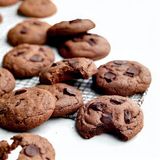 Double Dark Choco Chip Cookie