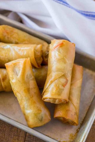 Fried spring rolls