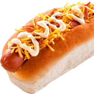 Сырный хот-дог, куриный