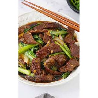 Beef in oyster sauce 