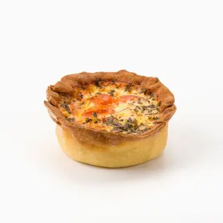 Quiche de tomate cherry