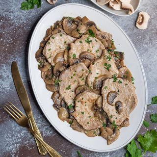 Scaloppine ai funghi porcini