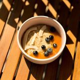 შვრიის ფაფა კარამელით Oats with milky cream