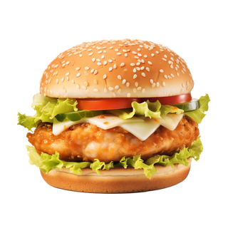 Чикен бургер с сыром (300г)