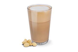 Macadamia nuts cappuccino