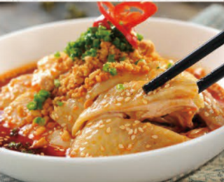 08 Pollo al vapore con salsa al peperoncino